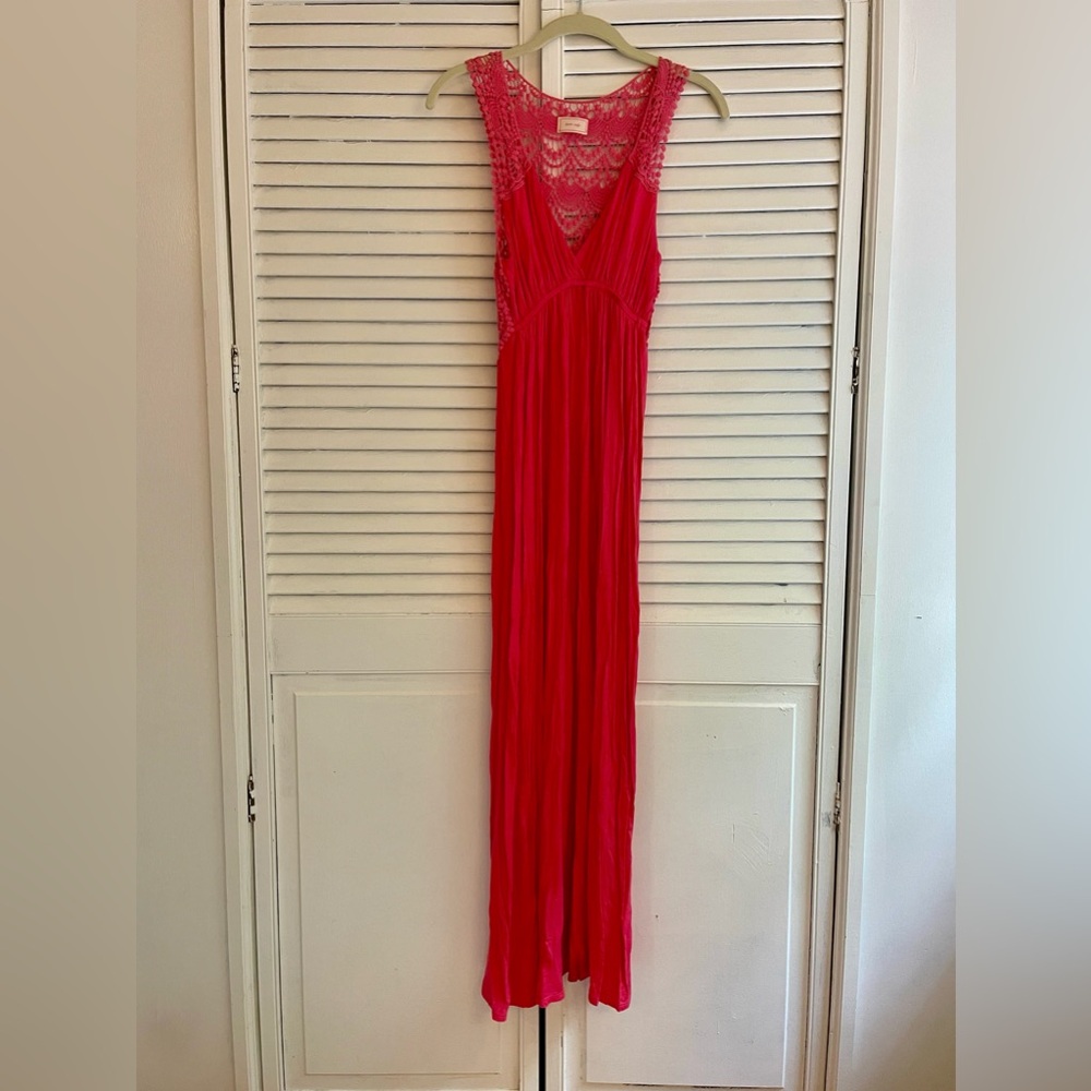 Hot Pink Maxi Dress